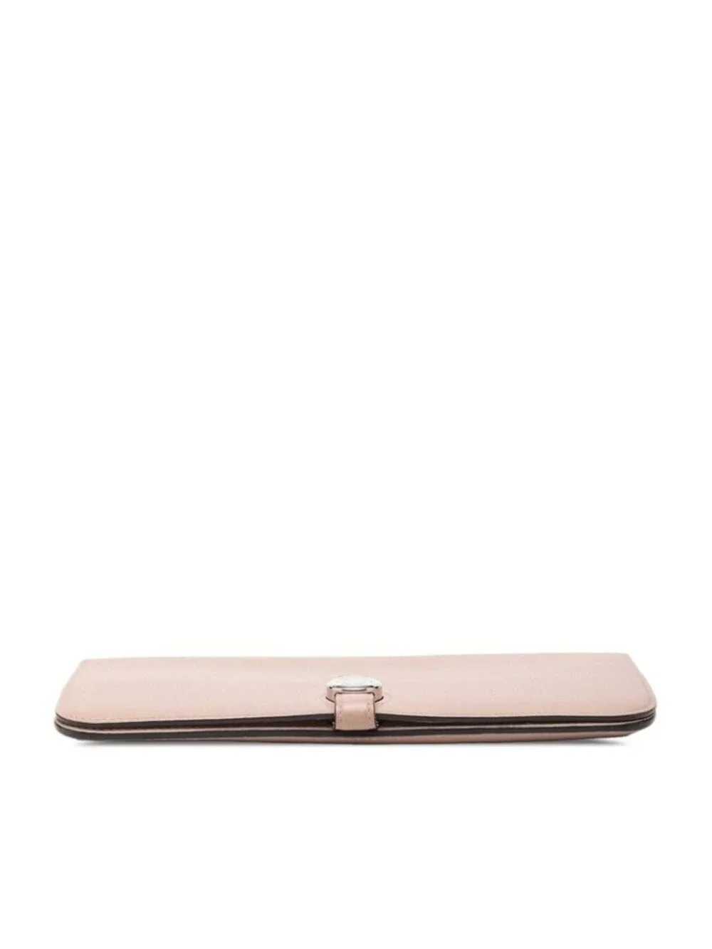 Hermes Dogon Wallet Pink Silver Color